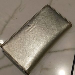 Kate Spade Gold Wallet - Last Chance!!!!